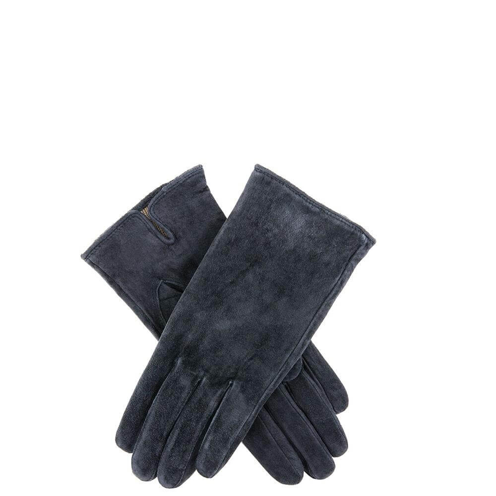 Dents Ladies Emily Classic Plain Suede Gloves